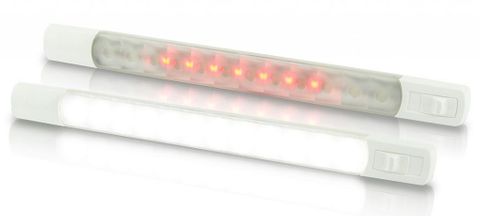 Hella Marine LED Surface Strip Lamps with Switch