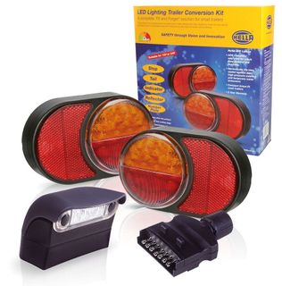 Hella Marine Round LED Submersible Rear Combination Lamp