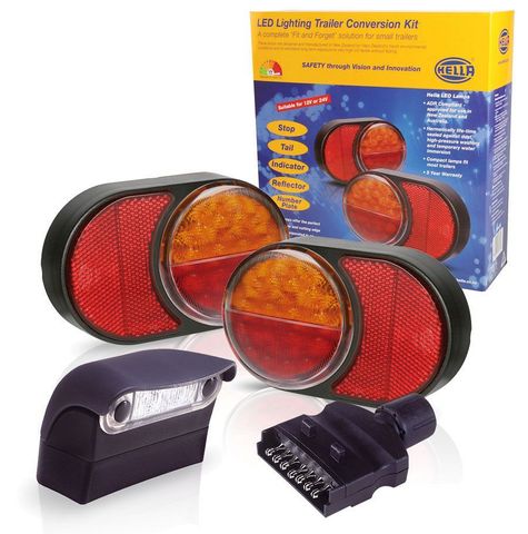 Hella Marine Round LED Submersible Rear Combination Lamp