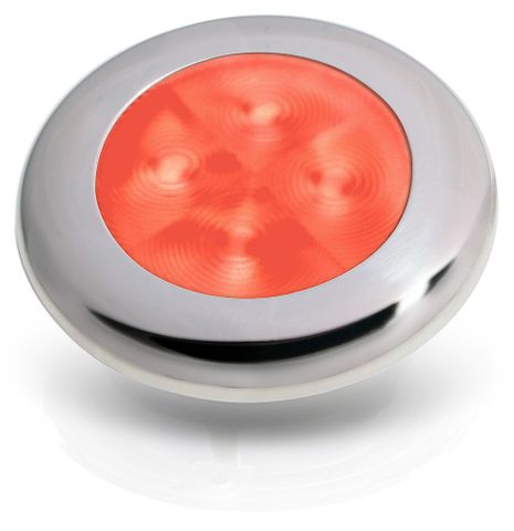 Hella Marine LED Round Courtesy Lamps - Red