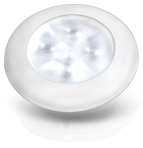 Hella Marine LED Round Courtesy Lamps - White
