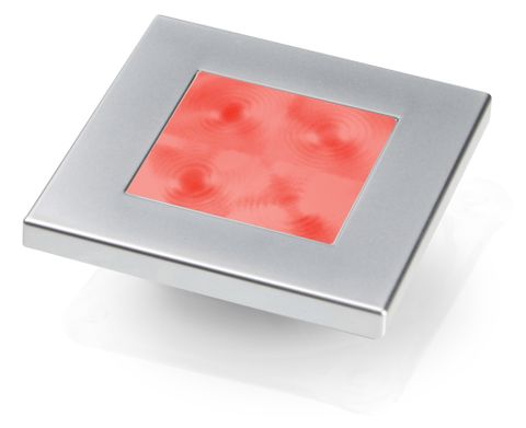 Hella Marine LED Square Courtesy Lamp - Red