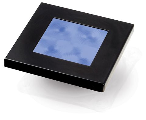 Hella Marine LED Square Courtesy Lamp - Blue