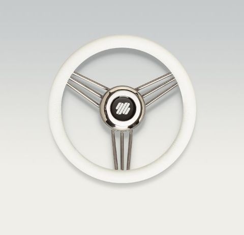 Ultraflex Steering Wheels - Stainless Steel - 3 Equidistant Spoke