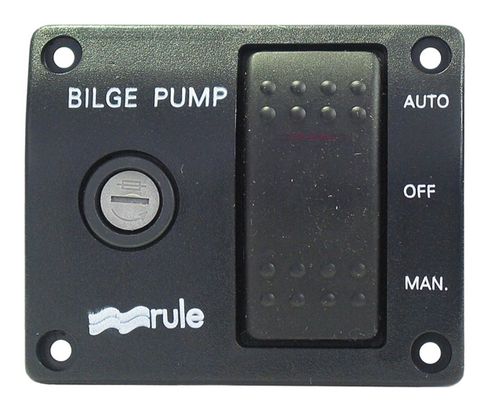 Rule 3-Way Bilge Switch (Auto/Off/Manual)