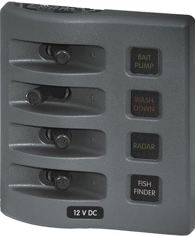 Blue Sea Weather Deck Fuse Panel