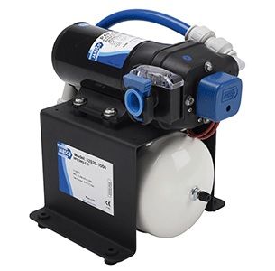 Jabsco Single Stack Water System Pump with Accumulator