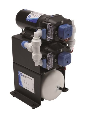 Jabsco Double Stack Water System Pumps with Accumulator