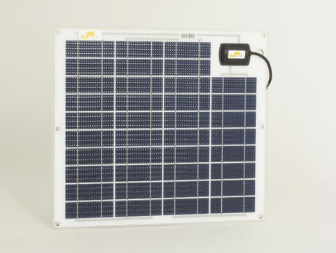 Sunware Semi Flexible Solar Panel - Outlet on Top