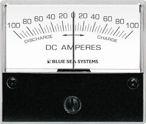 Blue Sea Analogue Zero Centre DC Ammeter