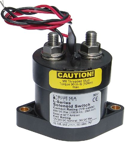 Blue Sea L Series Solenoid Battery Switch