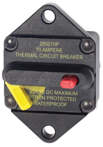 Blue Sea 285 Series Circuit Breaker Panel Mount
