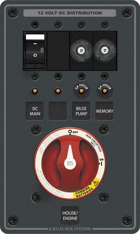 Blue Sea M Series Battery Panel