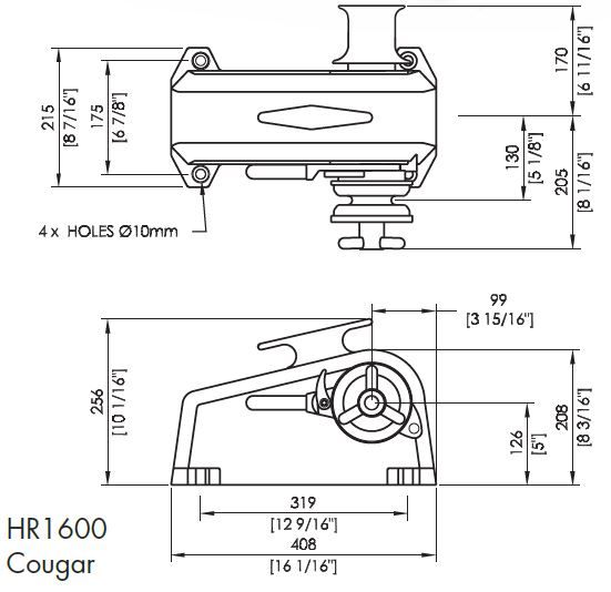 Muir Horizontal Cougar Windlass