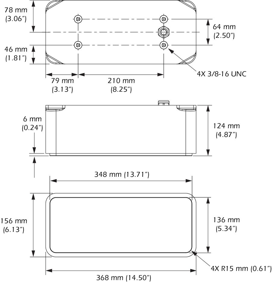 Raymarine PM111LHW 2kw CHIRP Pocket Mount Transducer