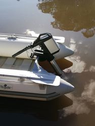 Electric Haswing Ultima a perfect fit for small inflatables and tenders