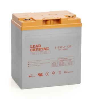 Lead Crystal EVFJ - Light Traction/Motive Battery, 8V