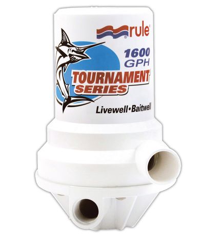 Rule Tournament Series Dual Port Livewell Pump