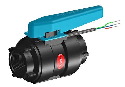 Trudesign Ball Valve, Positioned Monitroed