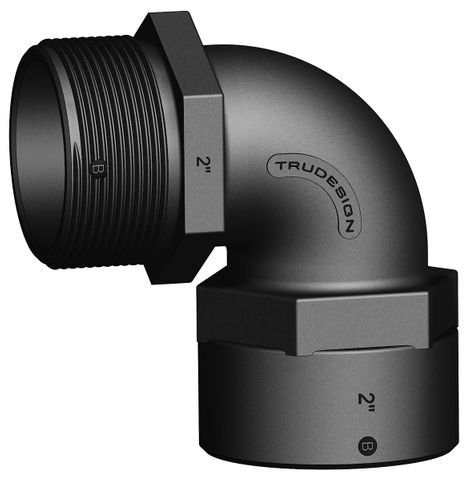 Trudesign Connector Female Male 90 Degree