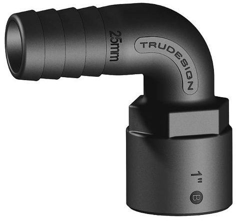 Trudesign 90 Degree Hose Tail - Female