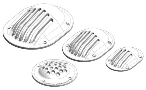 Trudesign Scoop Strainers - Black