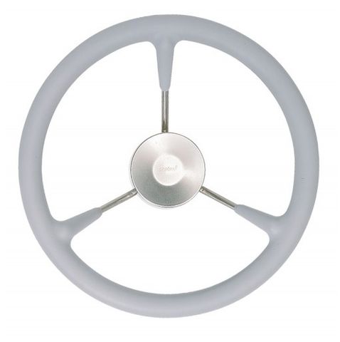 Vetus Wheel SS, Black Soft Grip