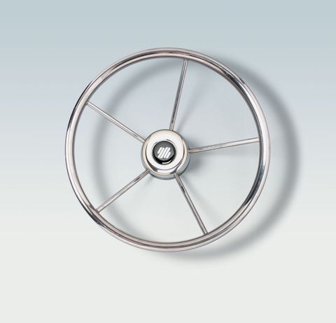 Ultraflex Steering Wheels - Stainless Steel - 5 Spoke