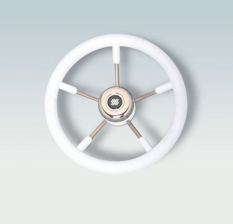 Ultraflex Steering Wheels - Stainless Steel - 5 Spoke