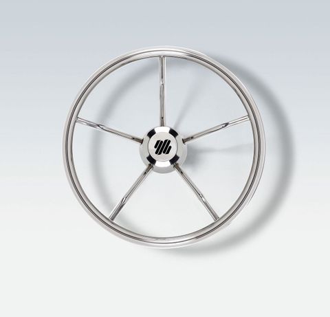 Ultraflex Steering Wheels - Stainless Steel - 5 Spoke