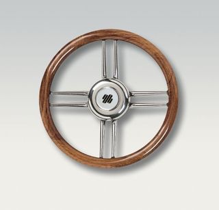 Ultraflex Steering Wheels - Stainless Steel - 4 Equidistant Spoke