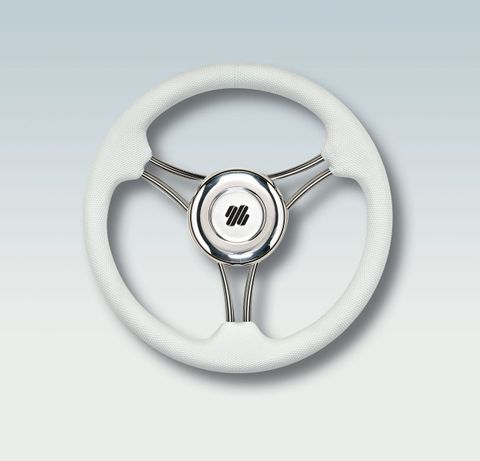 Ultraflex Steering Wheels - Stainless Steel - 3 Equidistant Spoke