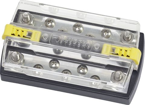Blue Sea 150A Common Dual Busbar With Cover