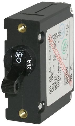 Blue Sea Circuit Breaker A Series Toggle - Single Pole