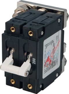 Blue Sea Circuit Breaker C Series Toggle - 2 Pole
