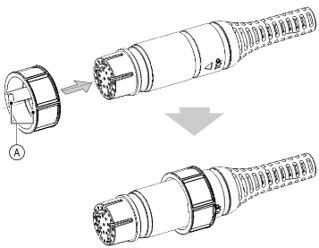 Raymarine RV 25-pin Locking Collar Kit