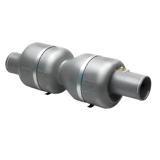 Vetus Muffler With Check Valve, 90-150mm