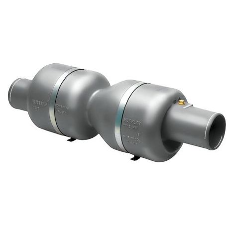 Vetus Muffler With Check Valve, 90-150mm