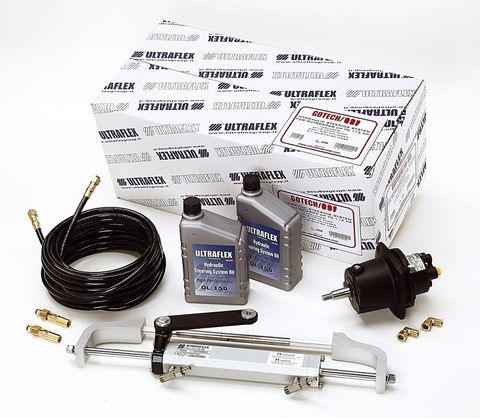 Ultraflex Outboard Steering Kit - 115HP, Gotech