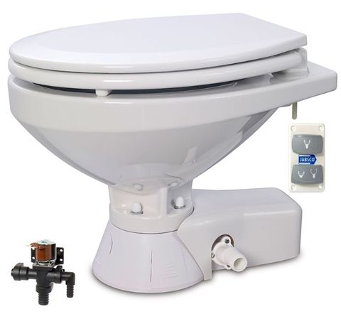 Jabsco Quiet-Flush Electric Toilet