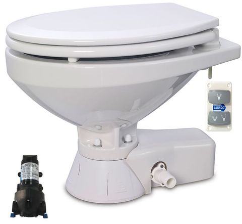 Jabsco Quiet-Flush Electric Toilet