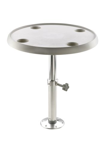 Vetus Round Table with Fixed Pedestal