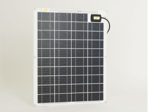 Sunware Semi Flexible Solar Panel - Outlet on Top