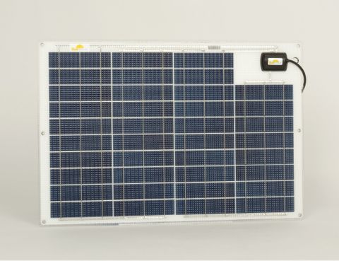 Sunware Semi Flexible Solar Panel - Outlet on Top