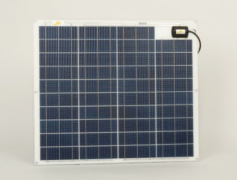 Sunware Semi Flexible Solar Panel - Outlet on Top