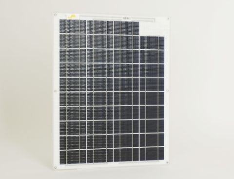 Sunware Semi Flexible Solar Panel - Outlet on Back