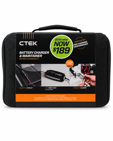 CTEK 5 Amp Battery Charger Bundle