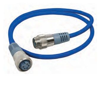 Mini Double-Ended Cordset (Blue)