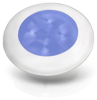 Hella Marine LED Round Courtesy Lamps - Blue