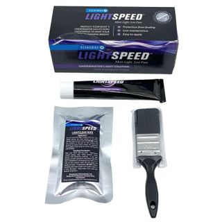 Lightspeed foulfree coating for underwater lights